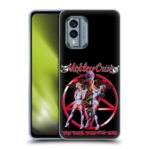 Motley Crue Tours Dr. Feelgood Final Soft Gel Case for Nokia X30