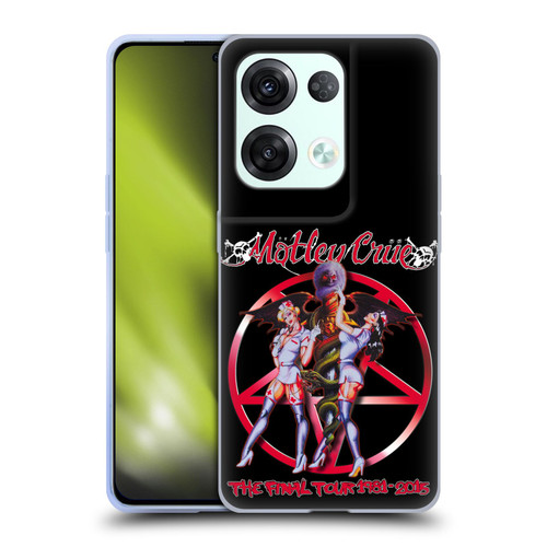 Motley Crue Tours Dr. Feelgood Final Soft Gel Case for OPPO Reno8 Pro