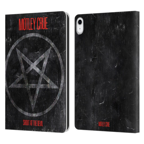 Motley Crue Albums SATD Star Leather Book Wallet Case Cover For Apple iPad 10.9 (2022)