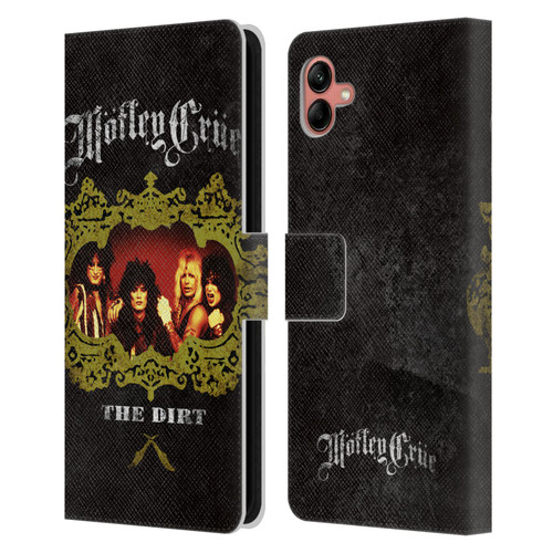 Motley Crue Key Art The Dirt Frame Leather Book Wallet Case Cover For Samsung Galaxy A04 (2022)