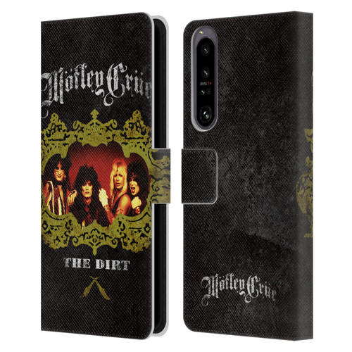 Motley Crue Key Art The Dirt Frame Leather Book Wallet Case Cover For Sony Xperia 1 IV