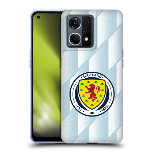 Scotland National Football Team Kits 2020-2021 Away Soft Gel Case for OPPO Reno8 4G