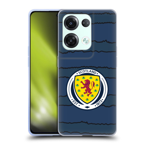 Scotland National Football Team Kits 2019-2021 Home Soft Gel Case for OPPO Reno8 Pro