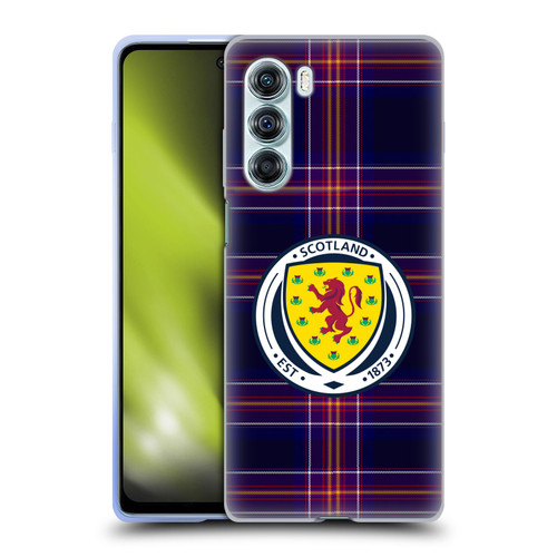 Scotland National Football Team Logo 2 Tartan Soft Gel Case for Motorola Edge S30 / Moto G200 5G