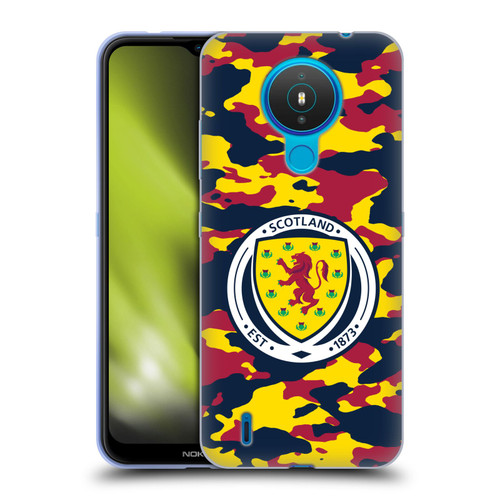 Scotland National Football Team Logo 2 Camouflage Soft Gel Case for Nokia 1.4