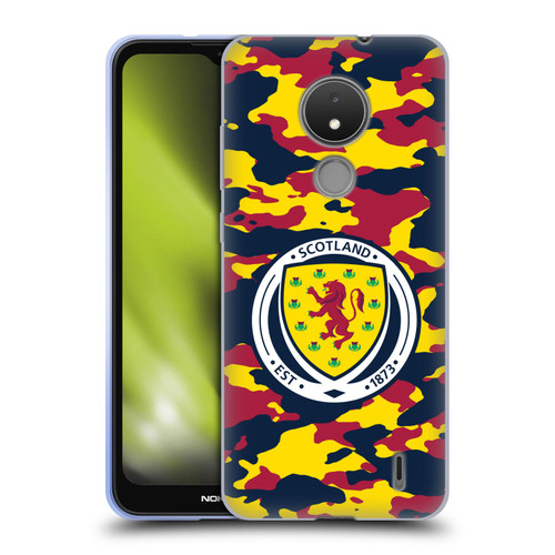 Scotland National Football Team Logo 2 Camouflage Soft Gel Case for Nokia C21