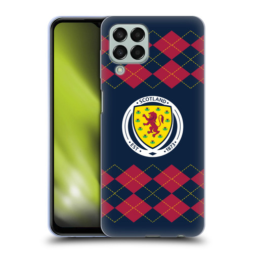 Scotland National Football Team Logo 2 Argyle Soft Gel Case for Samsung Galaxy M33 (2022)