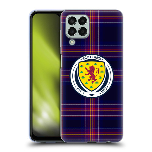 Scotland National Football Team Logo 2 Tartan Soft Gel Case for Samsung Galaxy M33 (2022)