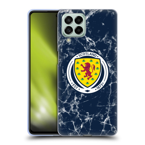 Scotland National Football Team Logo 2 Marble Soft Gel Case for Samsung Galaxy M53 (2022)