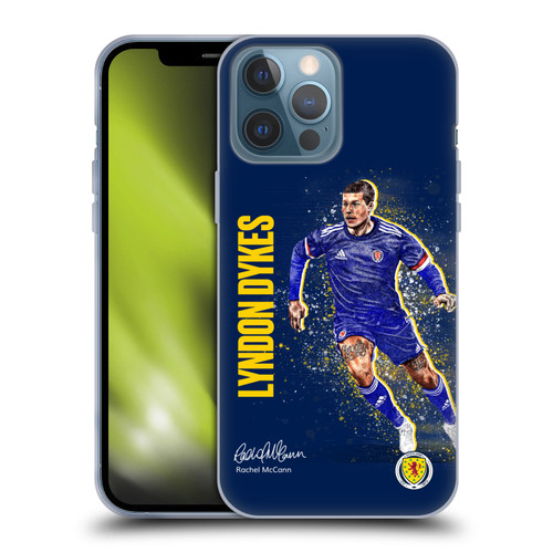 Scotland National Football Team Players Lyndon Dykes Soft Gel Case for Apple iPhone 13 Pro Max