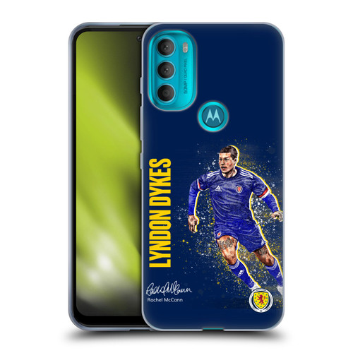 Scotland National Football Team Players Lyndon Dykes Soft Gel Case for Motorola Moto G71 5G