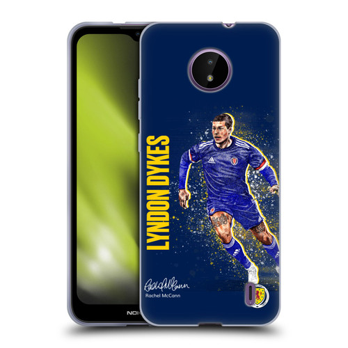 Scotland National Football Team Players Lyndon Dykes Soft Gel Case for Nokia C10 / C20