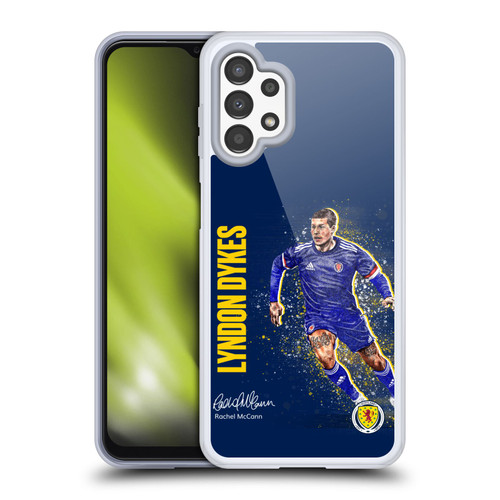 Scotland National Football Team Players Lyndon Dykes Soft Gel Case for Samsung Galaxy A13 (2022)