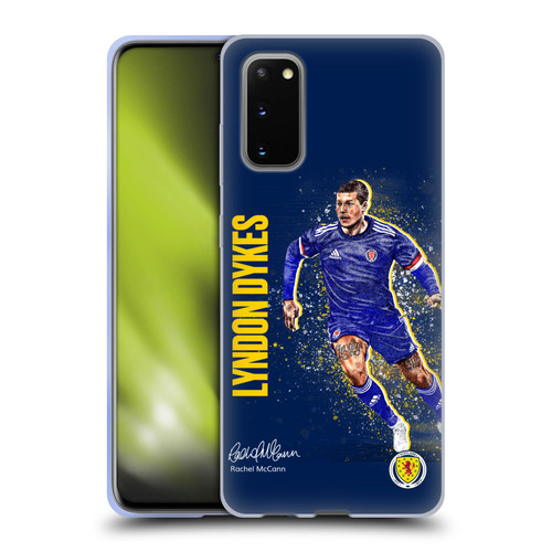 Scotland National Football Team Players Lyndon Dykes Soft Gel Case for Samsung Galaxy S20 / S20 5G