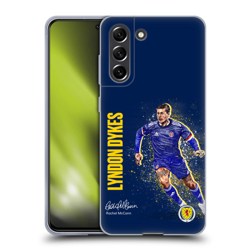 Scotland National Football Team Players Lyndon Dykes Soft Gel Case for Samsung Galaxy S21 FE 5G
