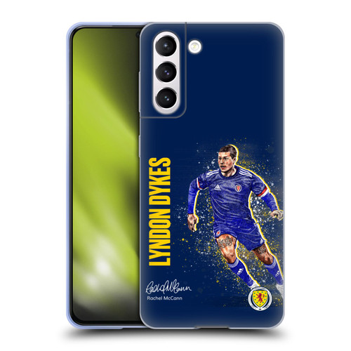 Scotland National Football Team Players Lyndon Dykes Soft Gel Case for Samsung Galaxy S21 5G
