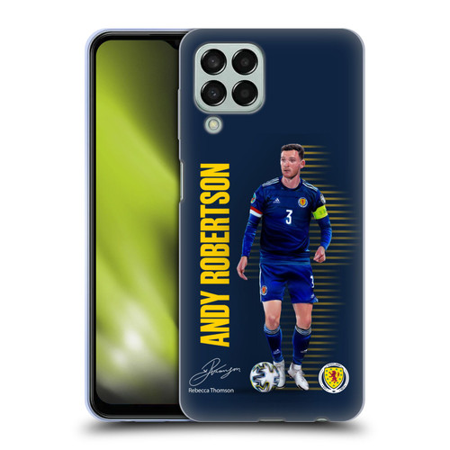 Scotland National Football Team Players Andy Robertson Soft Gel Case for Samsung Galaxy M33 (2022)