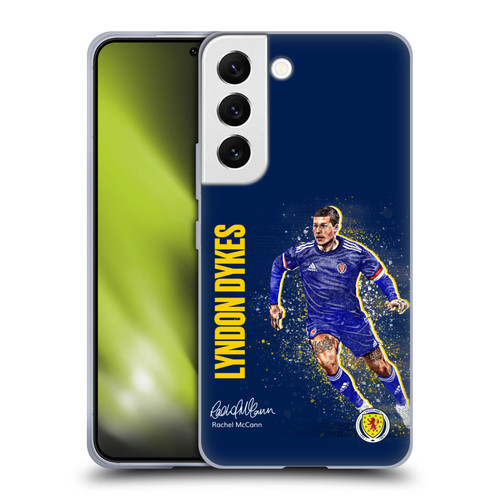 Scotland National Football Team Players Lyndon Dykes Soft Gel Case for Samsung Galaxy S22 5G