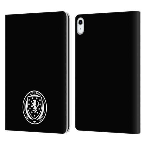 Scotland National Football Team Logo 2 Plain Leather Book Wallet Case Cover For Apple iPad 10.9 (2022)
