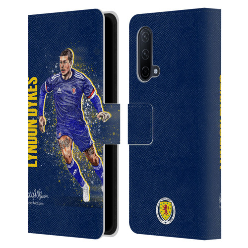 Scotland National Football Team Players Lyndon Dykes Leather Book Wallet Case Cover For OnePlus Nord CE 5G