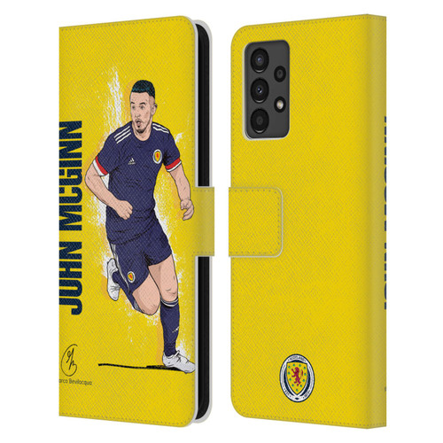 Scotland National Football Team Players John McGinn Leather Book Wallet Case Cover For Samsung Galaxy A13 (2022)