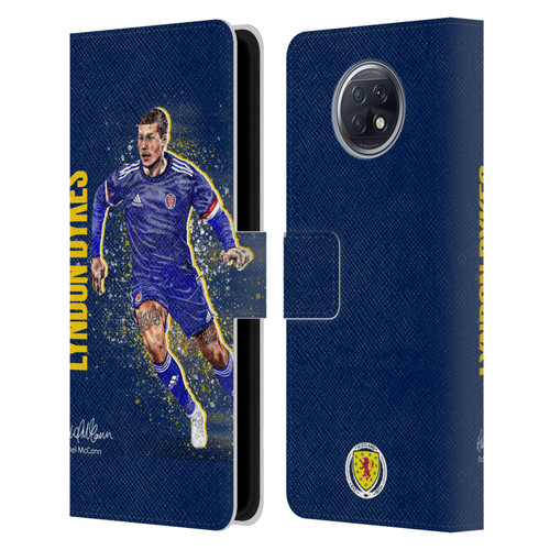Scotland National Football Team Players Lyndon Dykes Leather Book Wallet Case Cover For Xiaomi Redmi Note 9T 5G