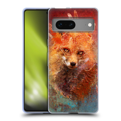 Jena DellaGrottaglia Animals Fox Soft Gel Case for Google Pixel 7