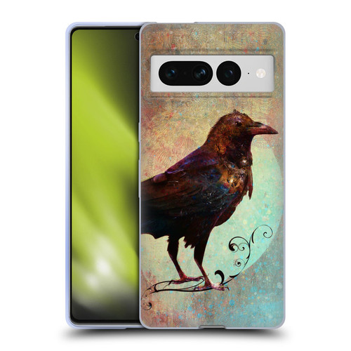 Jena DellaGrottaglia Animals Crow Soft Gel Case for Google Pixel 7 Pro