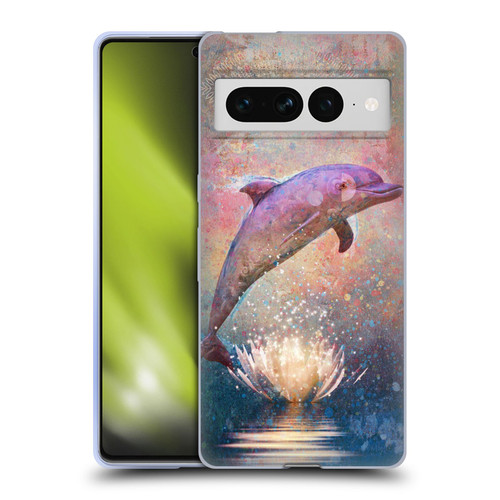 Jena DellaGrottaglia Animals Dolphin Soft Gel Case for Google Pixel 7 Pro
