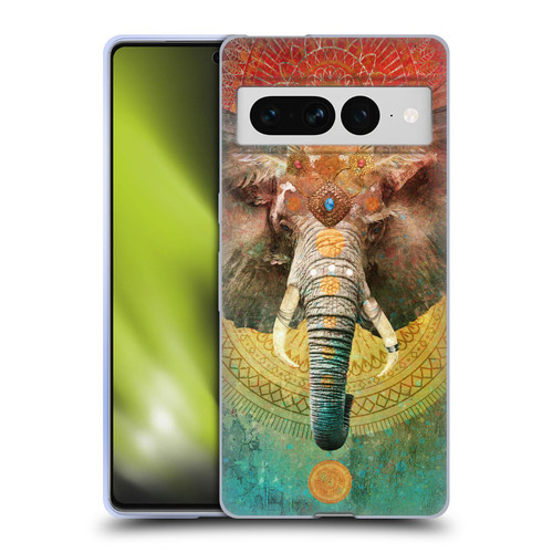 Jena DellaGrottaglia Animals Elephant Soft Gel Case for Google Pixel 7 Pro
