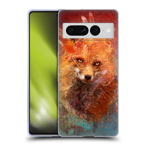 Jena DellaGrottaglia Animals Fox Soft Gel Case for Google Pixel 7 Pro