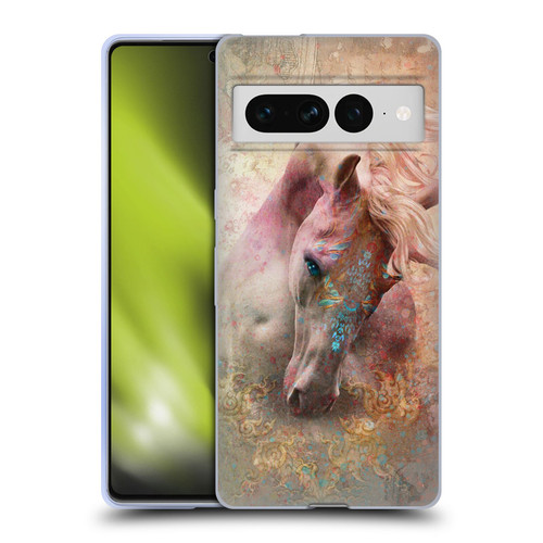 Jena DellaGrottaglia Animals Horse Soft Gel Case for Google Pixel 7 Pro