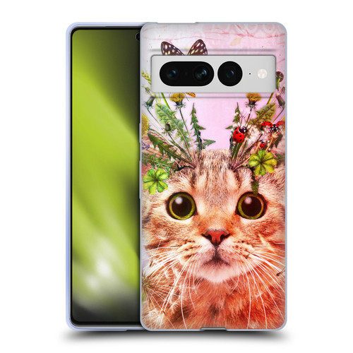 Jena DellaGrottaglia Animals Kitty Soft Gel Case for Google Pixel 7 Pro