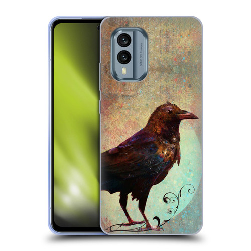 Jena DellaGrottaglia Animals Crow Soft Gel Case for Nokia X30