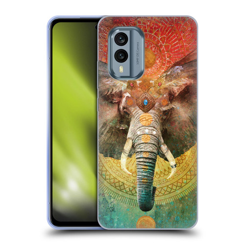 Jena DellaGrottaglia Animals Elephant Soft Gel Case for Nokia X30