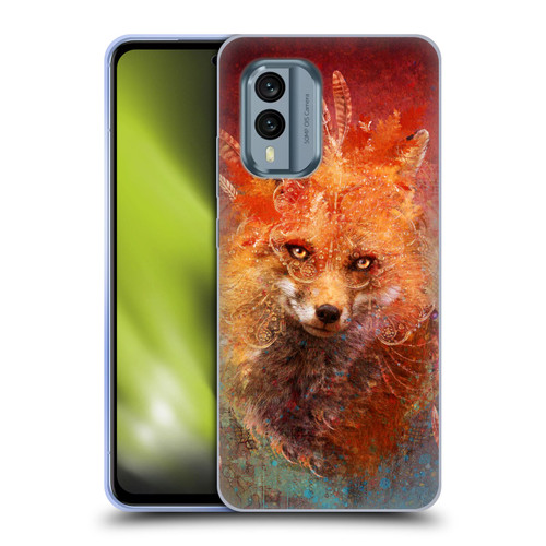 Jena DellaGrottaglia Animals Fox Soft Gel Case for Nokia X30