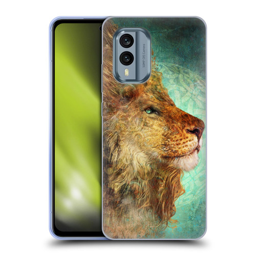 Jena DellaGrottaglia Animals Lion Soft Gel Case for Nokia X30
