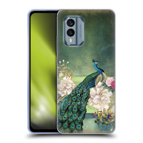 Jena DellaGrottaglia Animals Peacock Soft Gel Case for Nokia X30