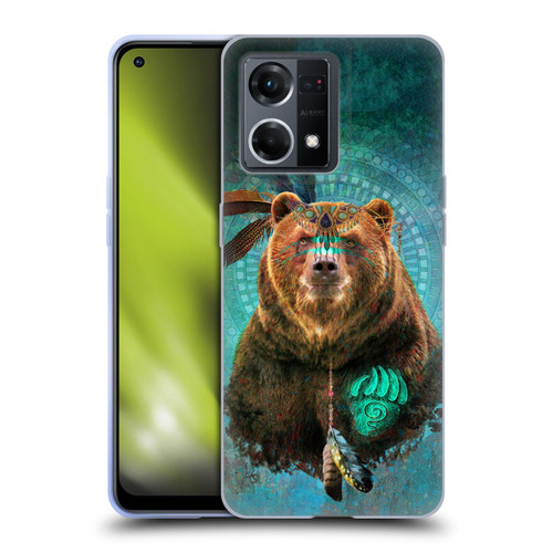 Jena DellaGrottaglia Animals Bear Soft Gel Case for OPPO Reno8 4G