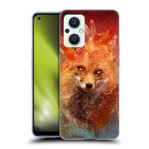 Jena DellaGrottaglia Animals Fox Soft Gel Case for OPPO Reno8 Lite