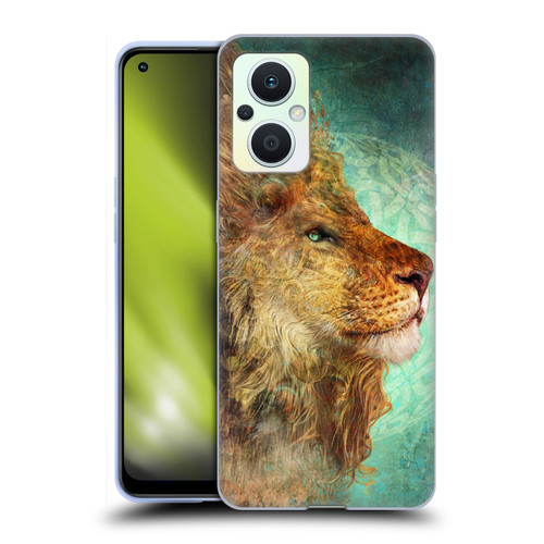 Jena DellaGrottaglia Animals Lion Soft Gel Case for OPPO Reno8 Lite