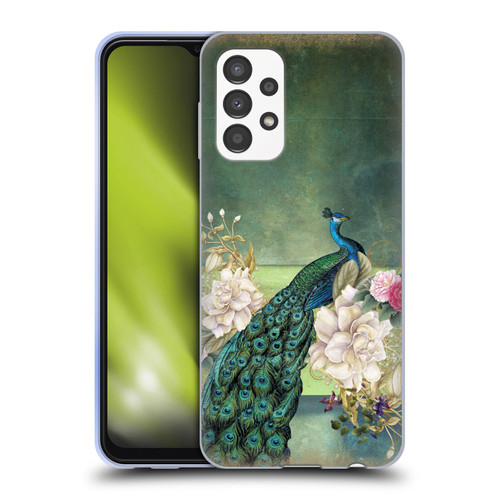 Jena DellaGrottaglia Animals Peacock Soft Gel Case for Samsung Galaxy A13 (2022)