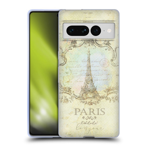Jena DellaGrottaglia Assorted Paris My Embrace Soft Gel Case for Google Pixel 7 Pro