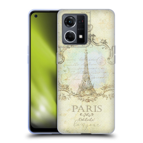 Jena DellaGrottaglia Assorted Paris My Embrace Soft Gel Case for OPPO Reno8 4G