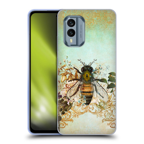 Jena DellaGrottaglia Insects Bee Garden Soft Gel Case for Nokia X30