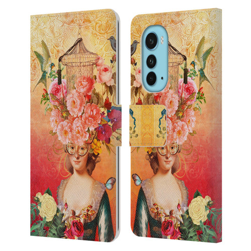 Jena DellaGrottaglia Assorted Put A Bird On It Leather Book Wallet Case Cover For Motorola Edge (2022)