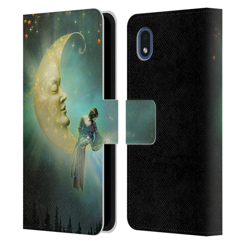 Jena DellaGrottaglia Assorted Star Leather Book Wallet Case Cover For Samsung Galaxy A01 Core (2020)