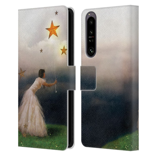 Jena DellaGrottaglia Assorted Star Catcher Leather Book Wallet Case Cover For Sony Xperia 1 IV