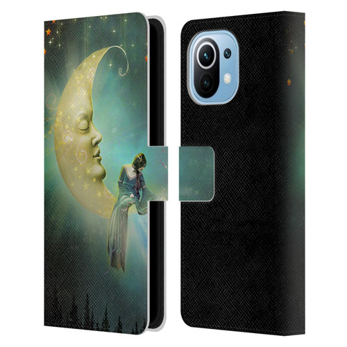 Jena DellaGrottaglia Assorted Star Leather Book Wallet Case Cover For Xiaomi Mi 11