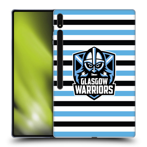 Glasgow Warriors Logo 2 Stripes 2 Soft Gel Case for Samsung Galaxy Tab S8 Ultra